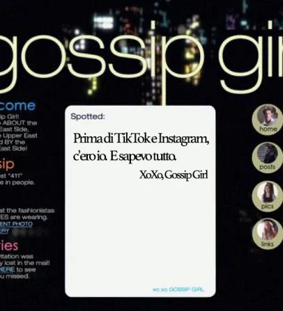 gossip girl e social media